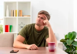 Stress och tunga tankar